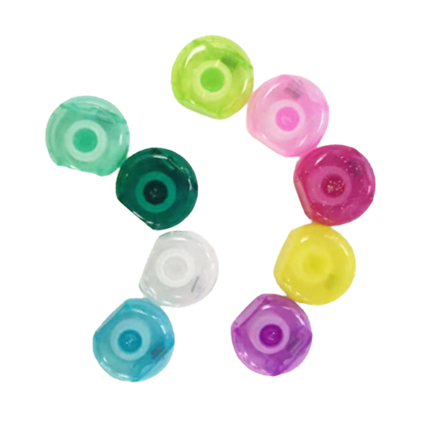 Scatola rotonda colorata filo odontotecnico